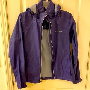 Columbia Medium Purple Rain Jacket